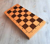 folding wooden chess board big