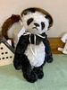 Teddy panda handmade-cute bear-teddy collection-vintage toy-plush bear-cute panda-toy panda-vintage plush-plush panda 3