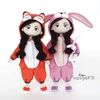 Crochet dolls in kigurumi are ready for a pajama party