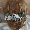 Sage-green-eucalyptus-wedding-hair-pins-Light-peach-roses-bridal-hairpiece-Rustic-wedding-headpiece-Babys-breath-flower-18f.jpg