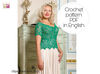 Irish Crochet Lace - Green Blouse for Women Floral Print Short Sleeve Summer PDF (1).jpg