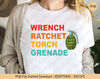 Wrench Ratchet Torch Grenade PNG  Digital Design Download  Sublimation PNG  Vintage PNG.jpg
