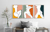Woman abstract posters of 3 on the wall, easy to download