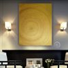 Golden-wall-decor-Shiny-textured-artwork-modern-abstract-painting