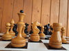 1960s vintage russian wooden chess set