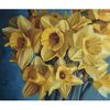 yellow daffodils bouquet flowers oil painting on canvas f.jpg