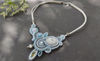 White-blue-bridal-necklace-with-stone