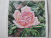 "Pink Rose" Flower Original Wall Art Painting Watercolor Artwork
