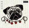 Pug-dog-with-valentine-hearts-black-and-white-clipart.jpg