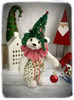 Teddy bear_with a Christmas_ball_gift 1