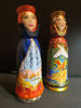 hand painted russian beauty bottle case
