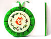 Embroidery fox Christmas ornament Christmas fox gift Christmas ornaments handmade Christmas gift Tree ornament.jpg