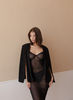 Black mesh women's dress, see through dress, sexy lingerie dress-1.jpg