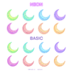 moon twitch badges instant download