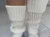 White Legwarmers Knitted Dance Ballet  leg warmers aesthetic cute.jpg