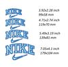 nike logo swoosh double line machine embroidery designs
