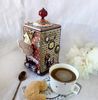 Ready to Ship, Alice in wonderland, Wooden tea box, personalized Alice tea house, tea house, Mad Hatters Tea Party, kitchen decor (1).jpeg