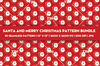 Santa and Merry Christmas pattern bundle cover 1.jpg
