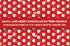 Santa and Merry Christmas pattern bundle cover 2.jpg