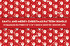 Santa and Merry Christmas pattern bundle cover 6.jpg