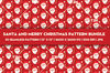 Santa and Merry Christmas pattern bundle cover 7.jpg