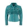 Turquoise Suede Leather Fringe Jacket (1).jpg