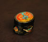small lacquer box with animals