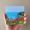 Handwritten-seascape-with-california-poppies-mini-painting-by-acrylic-paints-1.jpg
