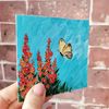 Handwritten-yellow-butterfly-and-wild-flowers-small-painting-by-acrylic-paint-4.jpg