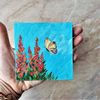 Handwritten-yellow-butterfly-and-wild-flowers-small-painting-by-acrylic-paint-5.jpg