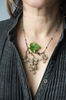 Necklace-with-white-currants-and-green-leaf-on-chain..jpg