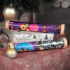 Space kaleidoscope with gift boxes