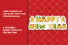 Merry Christmas and happy new year sticker bundle cover 4.jpg