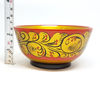 11 USSR KHOKHLOMA Vintage Russian Wooden BOWL CUP Hand painted 1980s.jpg