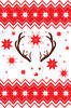 Red nordic pattern with deer.jpg