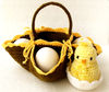 Easter Basket Stuffers. Easter Decorations. Easter Decor. Crochet Easter Basket.jpg