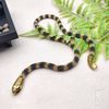 Beaded snake necklace handmade