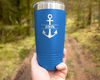 Personalized Anchor tumbler Nautical cup.jpg