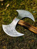 Hunting Axe, Stylish Medieval Carbon Steel Head Double Sided Axe, Gift For Her, Unique Viking Axe (5).jpg