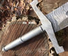 CUSTOM SWORD, MASTER Sword, Damascus Steel Viking Swords With Leather Sheath Gift For Her, Ninja Viking Kris Sword, Mythology Sword (1).jpg