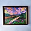 Painting-impasto-landscape-with-sunset-on-the-lake-and-water-lilies-by-acrylic-paints-6.jpg