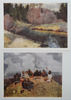 5 Museum ABRAMTSEVO color photo postcards set USSR 1963.jpg