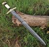 medieval sword, silver sword, swords battle ready, viking sword, celtic sword, engraved sword, Damascus Steel Sword, custom sword, handmade sword, medieval swor