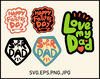 Dad-stickers-Love-birthday-super
