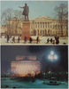 4 Leningrad in winter vintage color photo postcards set views of town USSR 1974.jpg