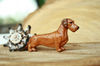 brooch Wire haired dachshund