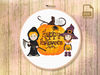 Happy Halloween Cross Stitch Pattern, Halloween Patterns, Halloween xStitch, Halloween Gift, Halloween Home Decor #hll_006