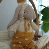 Bunny knitting pattern by Ola Oslopova