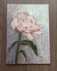 "Peony", oil painting, impasto, original wall art, flower, floral