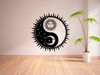 Day And Night Moon And Sun Yin And Yang Wall Sticker Vinyl Decal Mural Art Decor
